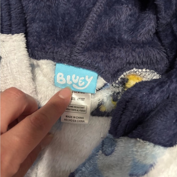 Kids Bluey Robe - Picture 5 of 5